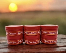6 Old Spice High Endurance Putty W/ Beeswax High Hold Matte Finish Hair 2.22 oz