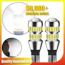 2 Pack 921 912 LED Bulb Backup Reverse Light CANBUS Error Free Super Bright