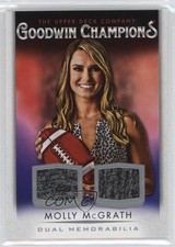 2021 Upper Deck Goodwin Champions Memorabilia Dual Swatch Molly McGrath 1u6