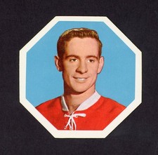 1961-62 YORK PEANUT BUTTER YELLOW BACKS #35 BOBBY ROUSSEAU    28957