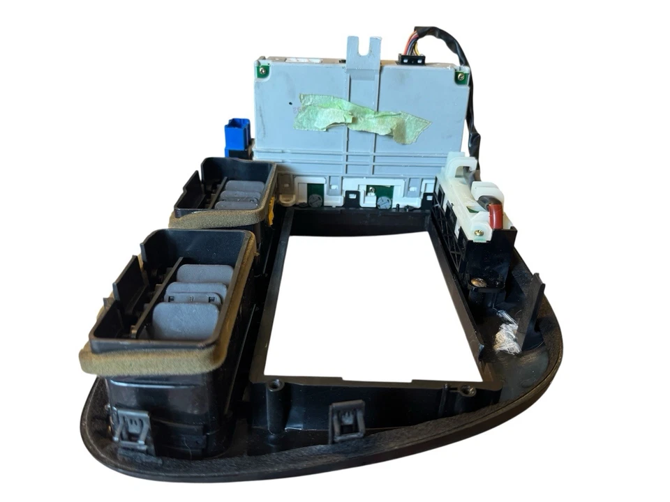 1999 2000 HONDA CIVIC OEM RADIO DASH TRIM BEZEL HEATER AC CLIMATE CONTROL - Image 3 of 4