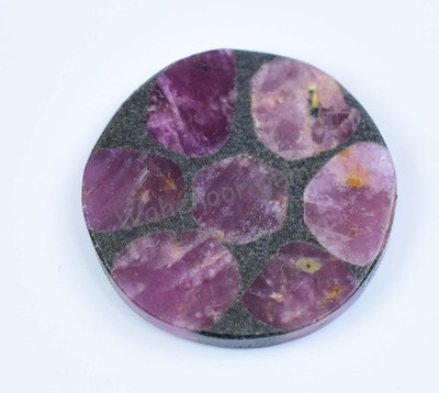 Extrem Selten 25.90 CT Natürlich Trapiche Rubin Earth-Mined Agl Zertifiziert