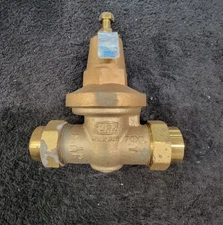 Zurn 70XL Water Pressure Reducing Valve 1 inch WIth Double Unions NEW OPEN BOX