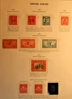 USA stamps 19th century collection lots, mint and  used - 1928 -  1929