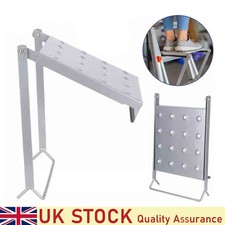 Foldable Ladder Stair Step Work Bench Standing Platform Ladder Work Shelf 150kg