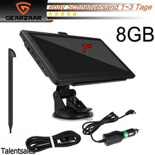 7 Zoll GPS Navigation Navigationsgerät 8GB für Auto LKW PKW Navi DE EU 3D Karten