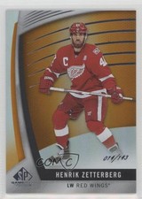 2017-18 SP Game Used Orange Rainbow 14/143 Henrik Zetterberg #5 m9z