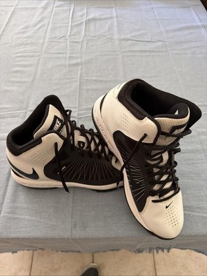 Nike Air Max Actualizer II Flywire Basketball White/Black, Size 10 Men s