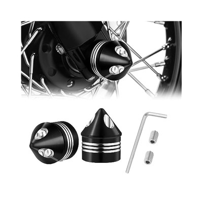 For 6061 Aluminum Axle Nut Caps for Motorcycle Models 20082024 Precision