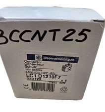 TELEMECANIQUE LC1D1210F7 CONTACTOR 7.5HP 460V NEW