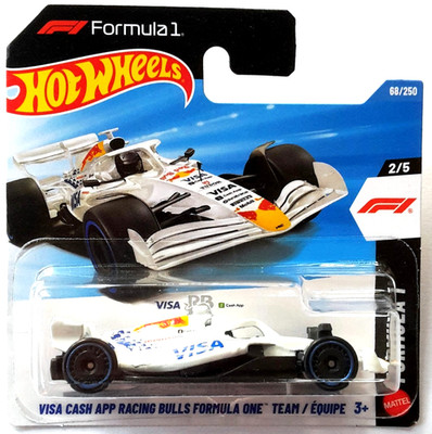 Hot Wheels Visa Cash App Racing Bulls Formula One Team 2026 Formula 1 2/5 OVP