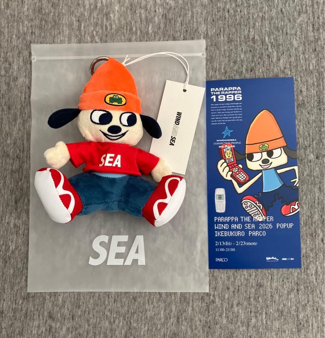 WIND AND SEA パラッパラッパー PLUSH TOY NAVY WIND AND SEA パラッパラッパー PLUSH TOY NAVY WIND AND SEA share
