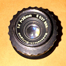 Vintage Rodenstock-Eurygon 35mm f/4 Macro Copy Lens M40 Mount Germany