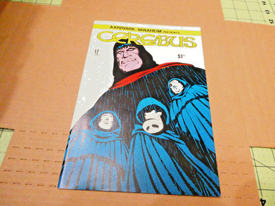 CEREBUS THE AARDVARK #17 BY DAVE SIM AARDVARK-VANAHEIM COMICS 1980 VF/VF+