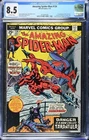 Amazing Spider-man #134 CGC 8.5 OW 1st Tarantula 2nd Punisher cameo 1974 Marvel