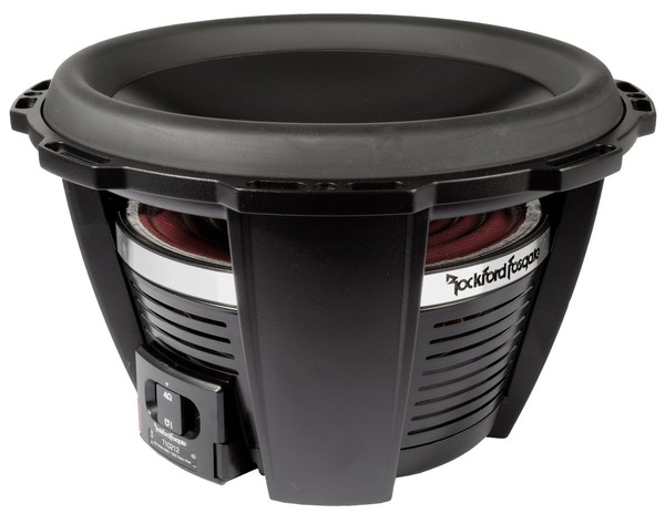 Subwoofer Bassbox Rockford Fosgate Power Subwoofer T1D412 30 Cm 1600 Watt-image