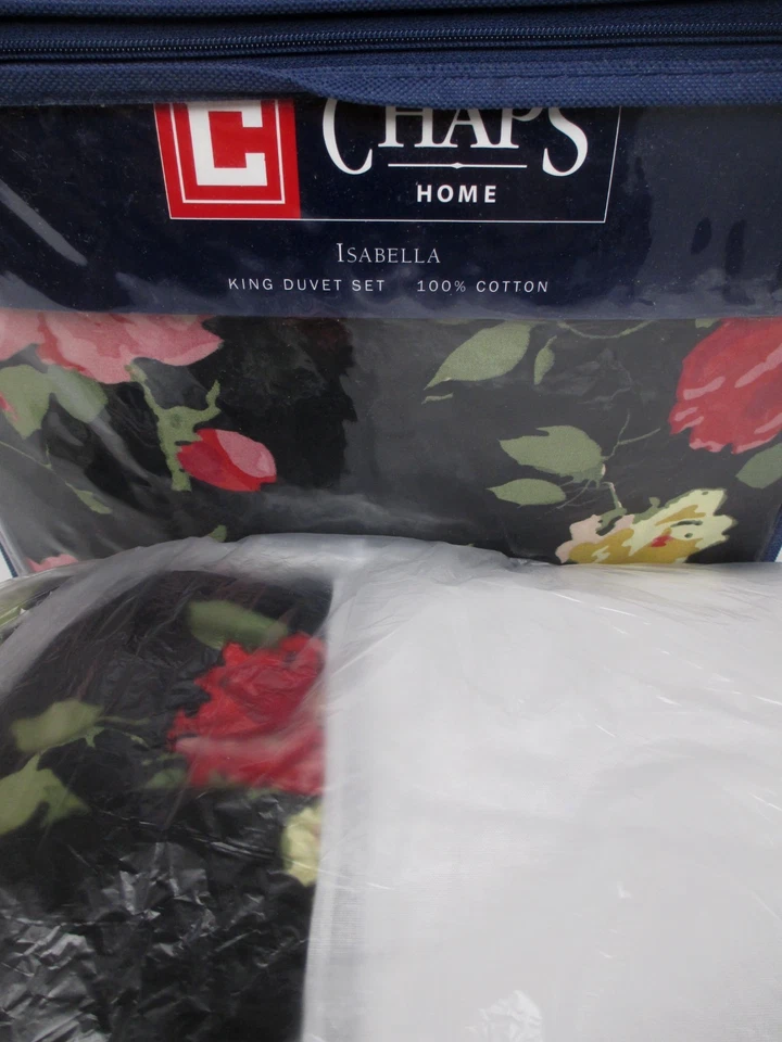 Ralph Lauren CHAPS ISABELLA Floral 4 piezas Funda Nórdica Fundas y Juego de Falda de Cama - King Foto 2 de 4