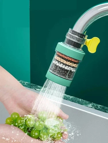6 Layers Faucet Tap Filters Universal 360 Degree Rotation for Kitchen Bathroom..
