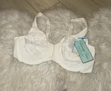 Vintage Vanity Fair 75-031 Enchanted Lace Full Unlined UW Womens 38C White New