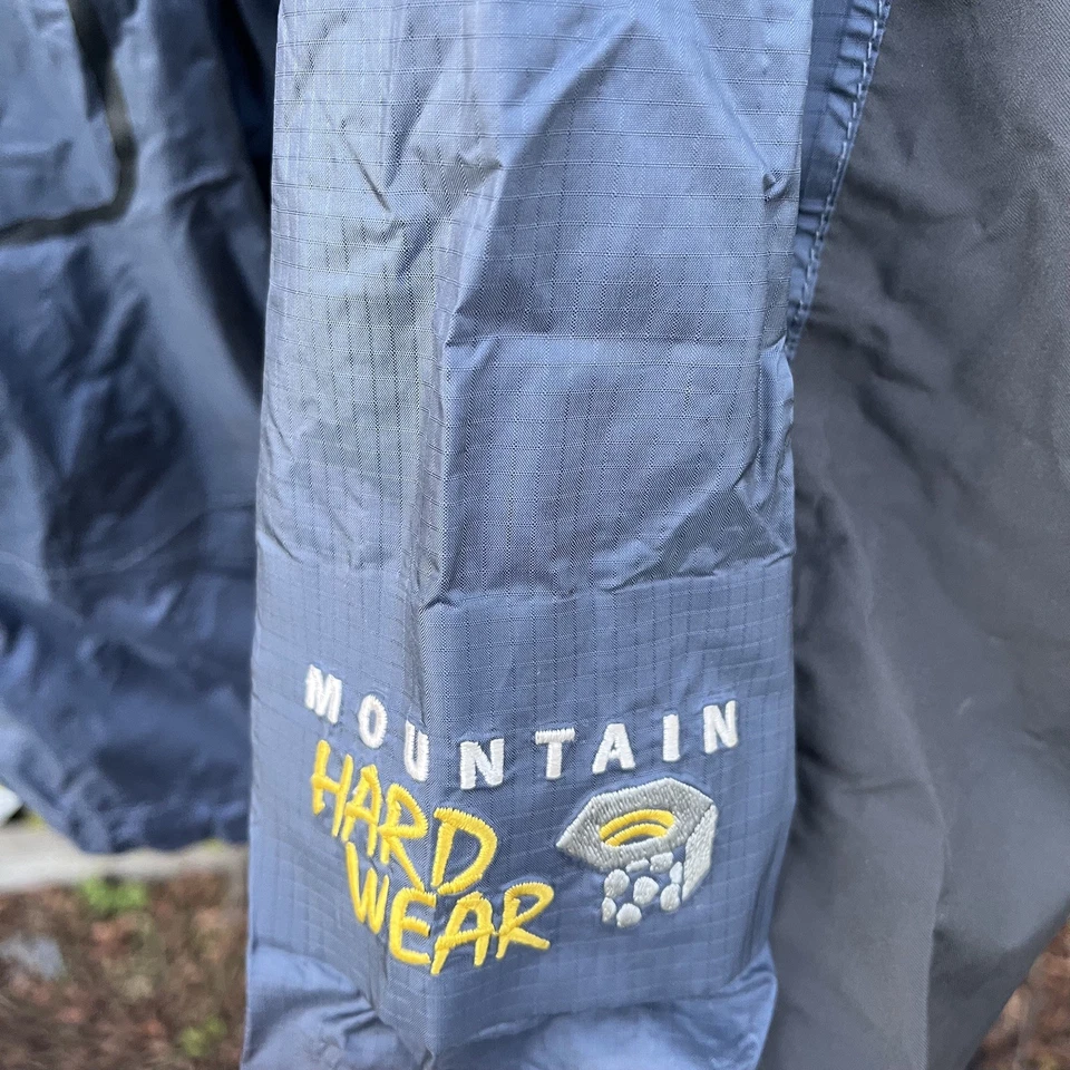 Chaqueta Mountain Hardwear Para Hombre Grande AzulConducto Seda Ripstop Senderismo Aire Libre Foto 2 de 4