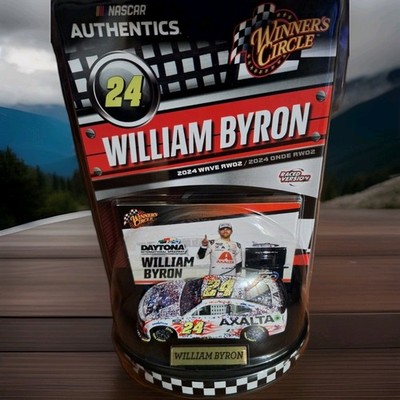 NASCAR AUTHENTICS  .. WILLIAM BYRON.. WINNER'S CIRCLE.. 2024 RW02.. RACED VERSI