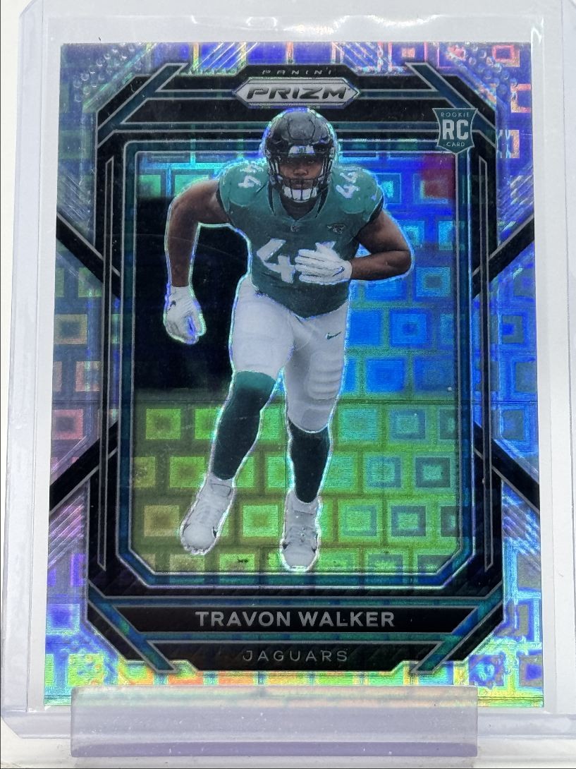 TRAVON WALKER 2022 PANINI PRIZM ROOKIE PANDORA JAGUARS #339 RC /400 Q6118