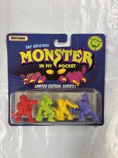 Vintage 1990 Monster in My Pocket Limited Edition Series 1 Matchbox NEW Toy B
