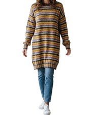 Volcom Women's Bubble Tea Dress Multicolor Long-Sleeves Size XS NWT $70