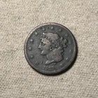Photo of a 1839-P Large Cent from an eBay listing that sold on Jul 16, 2026