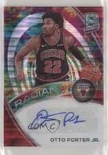 2019-20 Spectra Radiant Signatures Celestial Prizm 15/75 Otto Porter Jr Auto ld5
