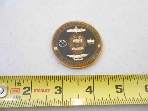 RARE CMC SEALS NAVY FLEET LOGISTICS NORFOLK USN NAVSUP MILITARY CHALLENGE COIN - Picture 5 of 5