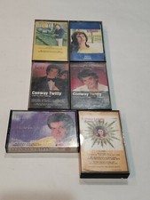 Lot Of Cassettes In Case. Conway Twitty  Loretta Lynn
