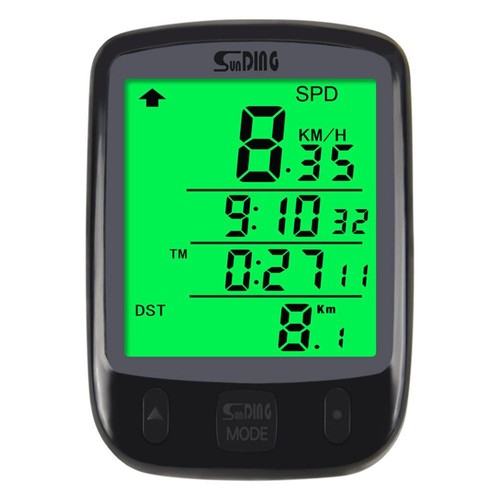 Waterproof Backlight Bicycle Speedometer Meter Computer Bike Speedometer - Picture 8 of 10