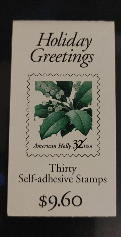 US Stamps SC# BK265 HOLIDAY GREETINGS BOOKLET. MNH. Free Shipping!
