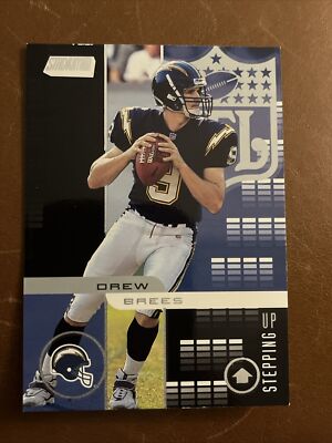 2001 Stadium Club #SU7 Drew Brees Stepping Up 