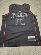 Ethika Familie Black Basketball Jersey #01 Size S