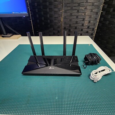 TP-LINK Archer AX1800 Dual-Band Super Fast Next Gen Wi-Fi 6 Router, WPA 3 Secure