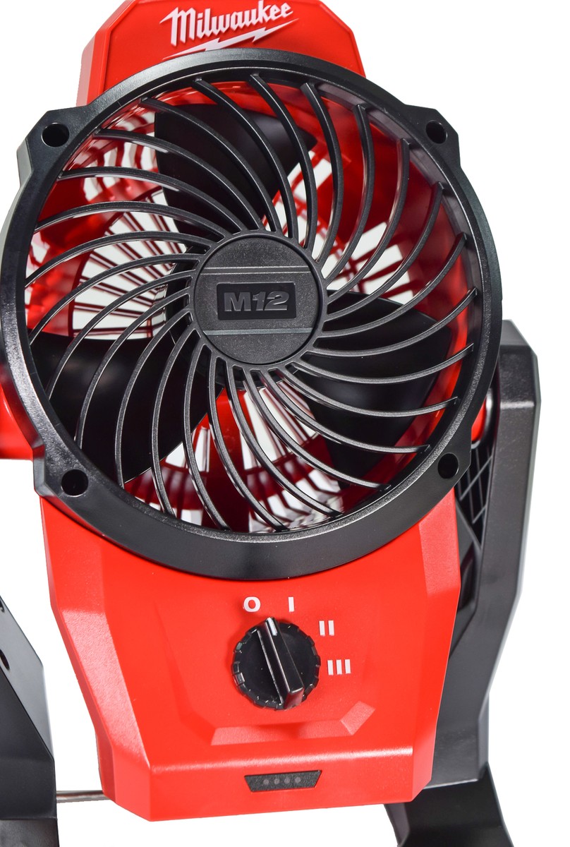 Milwaukee 0820-20 12V Cordless Jobsite Fan (Tool Only) 45242586608 