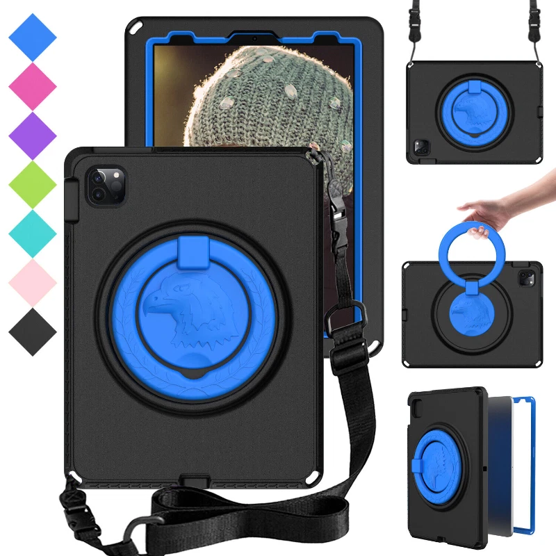 2025 NOVA Capa Suporte Rotativo À Prova de Crianças Para iPad 7º 8º 9º 10º 11ª Geração A16 - Imagem 4 de 4