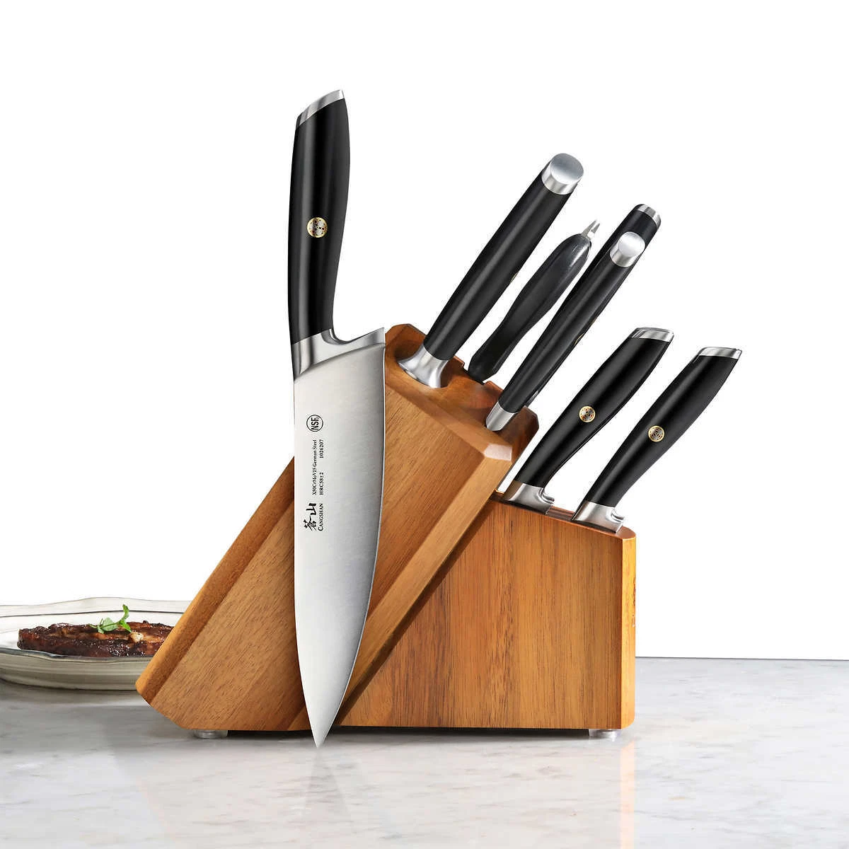 8 Piece Steak Knife Block Set | Gladiator Series | Dalstrong