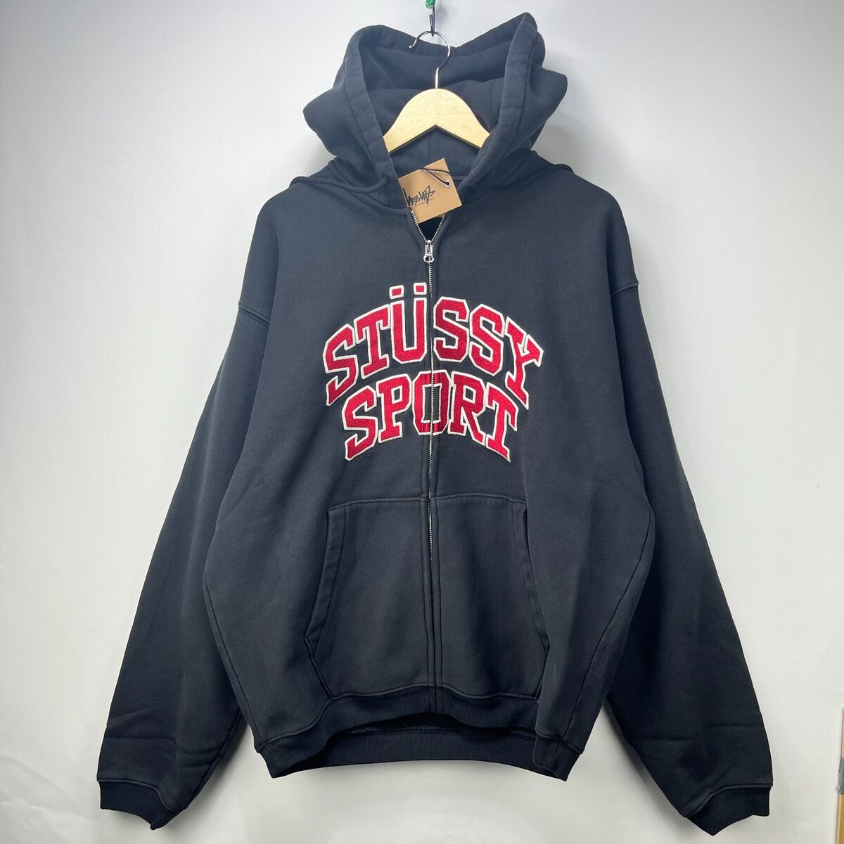 Stussy Sport Zip Hoodie Brand New with Tags XL | eBay Stussy Sport Zip Hoodie Brand New with Tags XL | eBay