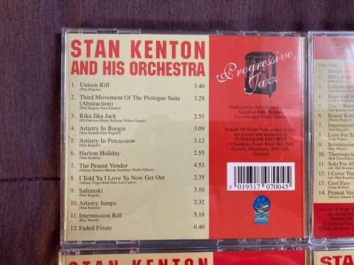 STAN KENTON CD LOT 11 TITLES SOUNDS OF YESTERYEAR LIKE NEW COND - Picture 7 of 12