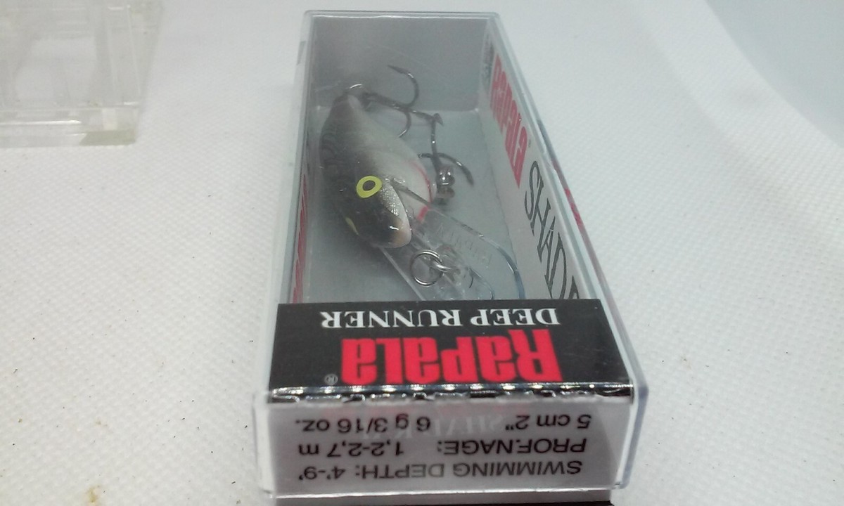 Crankbait Rapala SR-5 Deep Runner – Silver – La Casa del Pescador, la