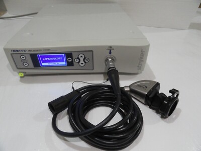 Stryker 1188 Camera Console w/Autoclavable HD Head Surgical Endoscopy Ex. Cond