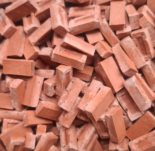 600 1:16th Scale Miniature Reclaimed Style Diorama Bricks