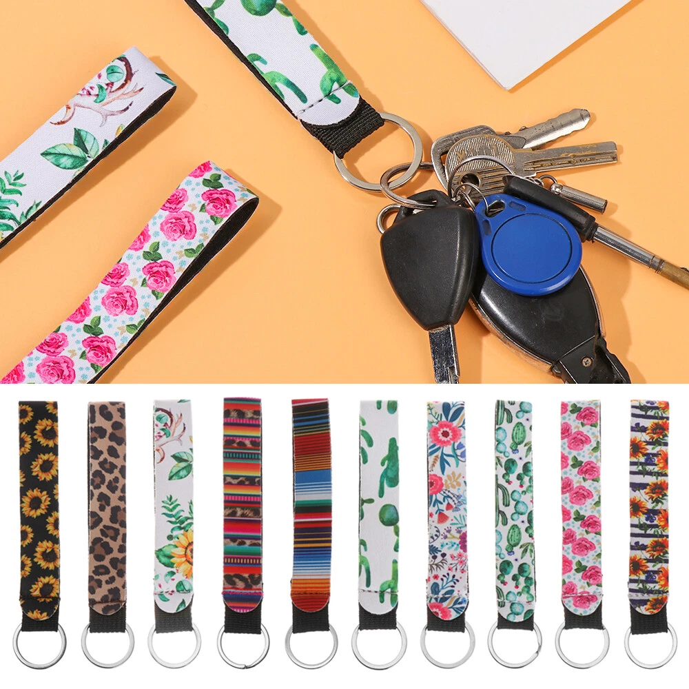 Hanging Strap Keychain Wristlet Keys Holder Key Chain Lanyard Charms  Keyrings