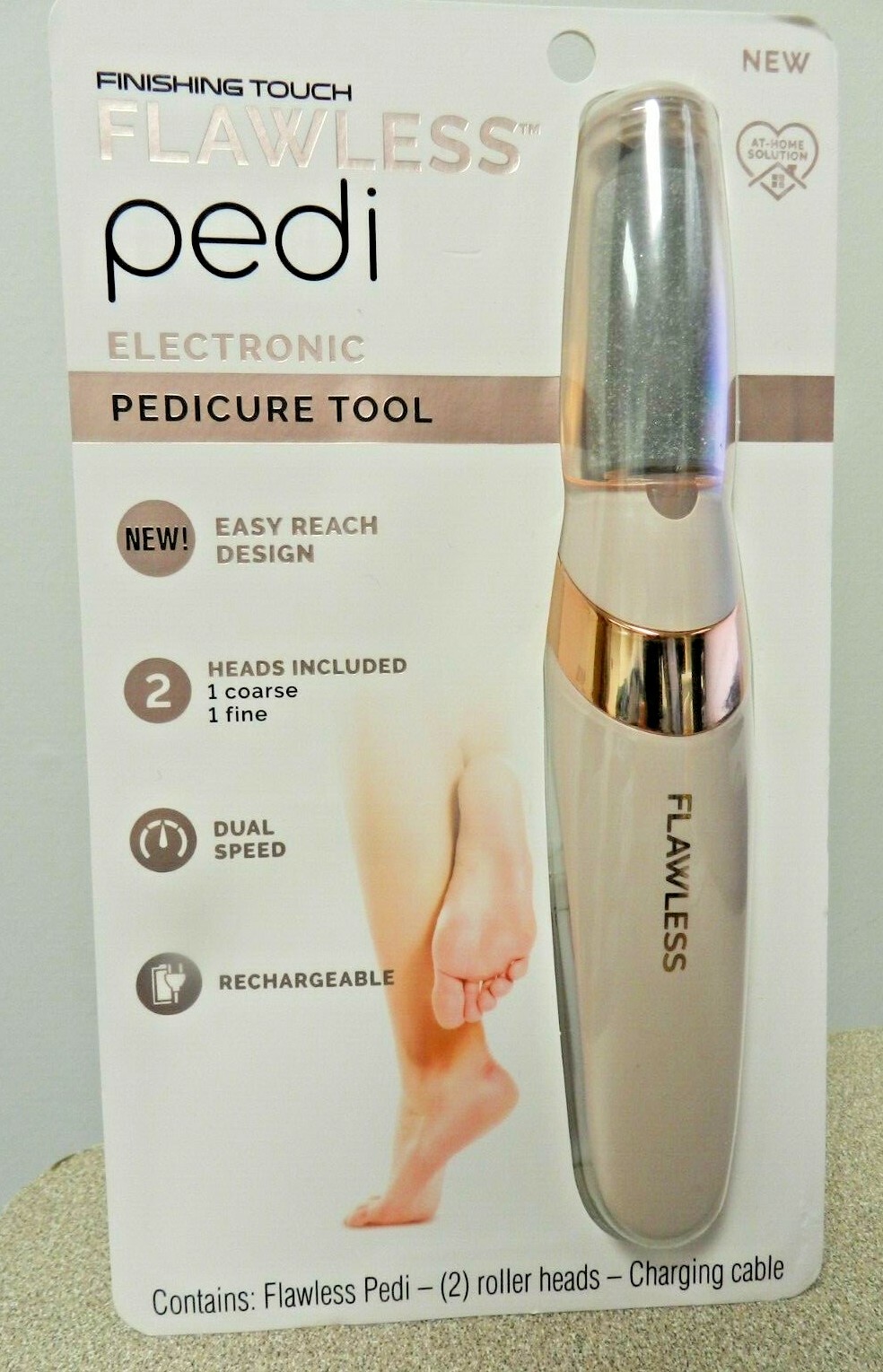 Finishing Touch Flawless Pedi Electronic Pedicure Foot Tool