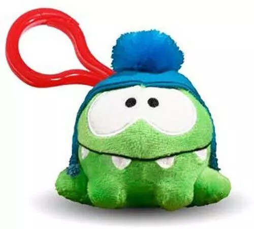 Cut The Rope 3" Plush with Clip with hat New