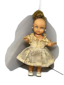 SUPERBE POUPEE romantique BELLA ORNELLA BOITE D'ORIGINE 55CM Made in FRANCE