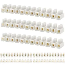 12 Position Terminal Block Set Power Connection Block For Lighting Appliances...